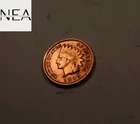 1889 Indian Head Penny Cent ~ Almost Uncirculated AU (red) ~ (I467)