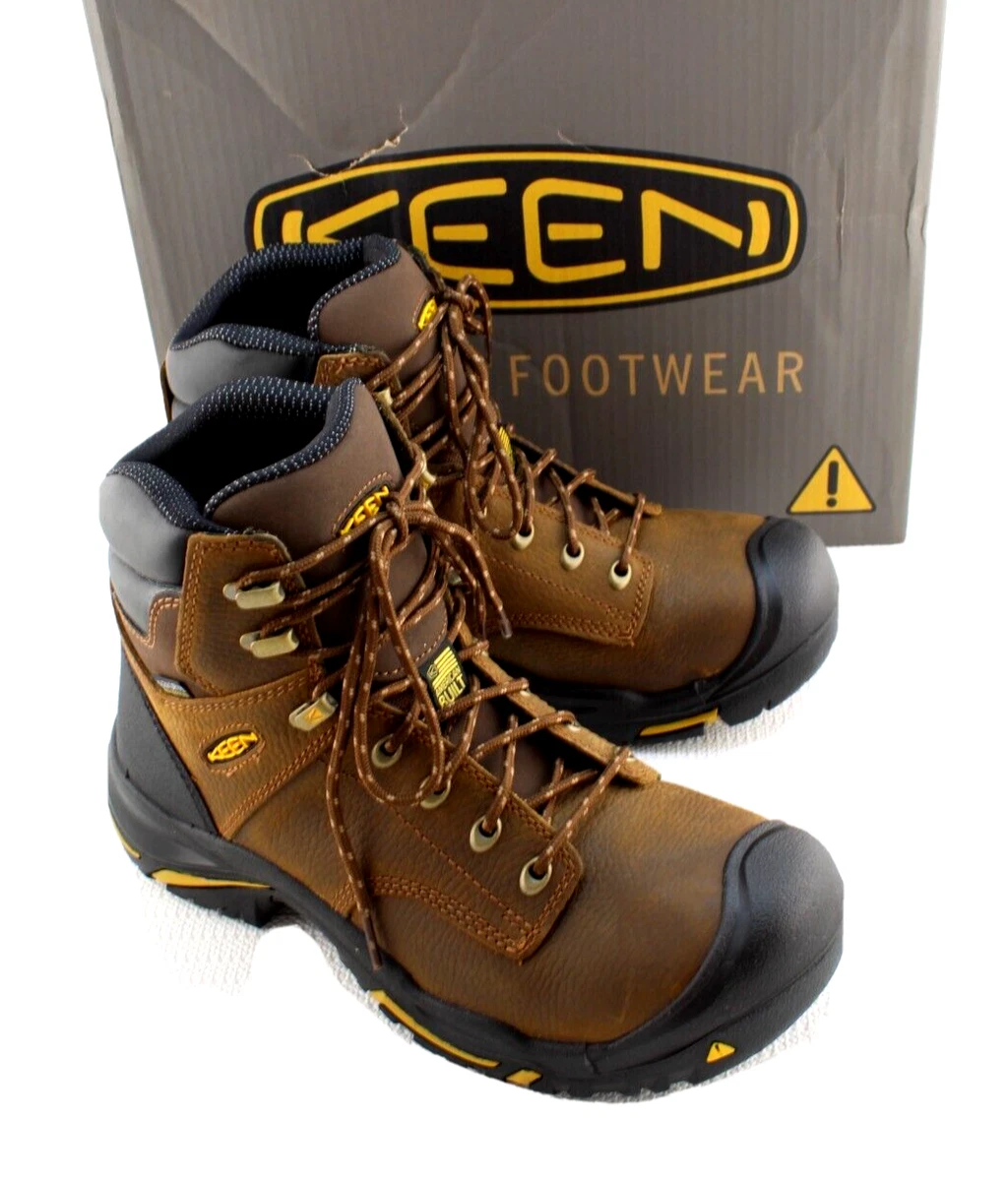 KEEN MT Vernon Size 10 EE Brown Waterproof Soft Toe Men s Work