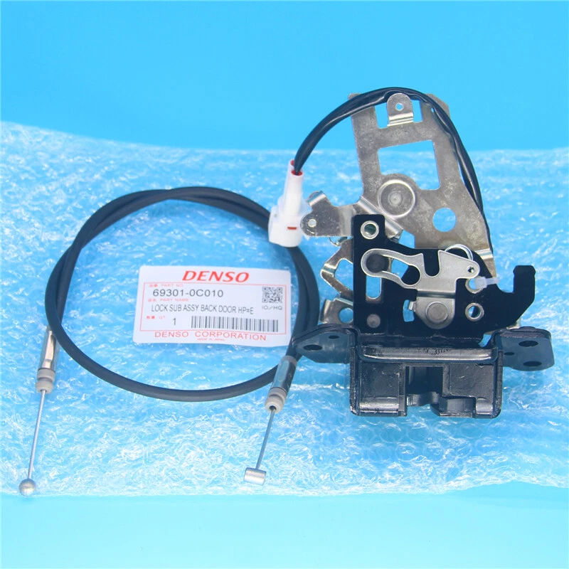 Tailgate Hatch Lock Actuator Assembly & Latch Cable fits 2001-07 Toyota Sequoia - Image 3 of 4