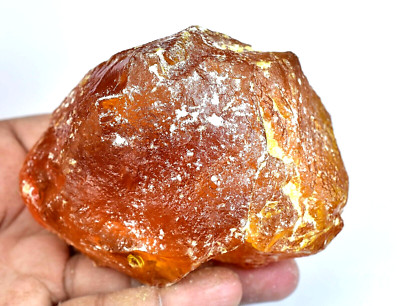 559.50 CT Natürlich Baltisch Karamellbonbon Ei Eigelb Bernstein Facettiert Rough