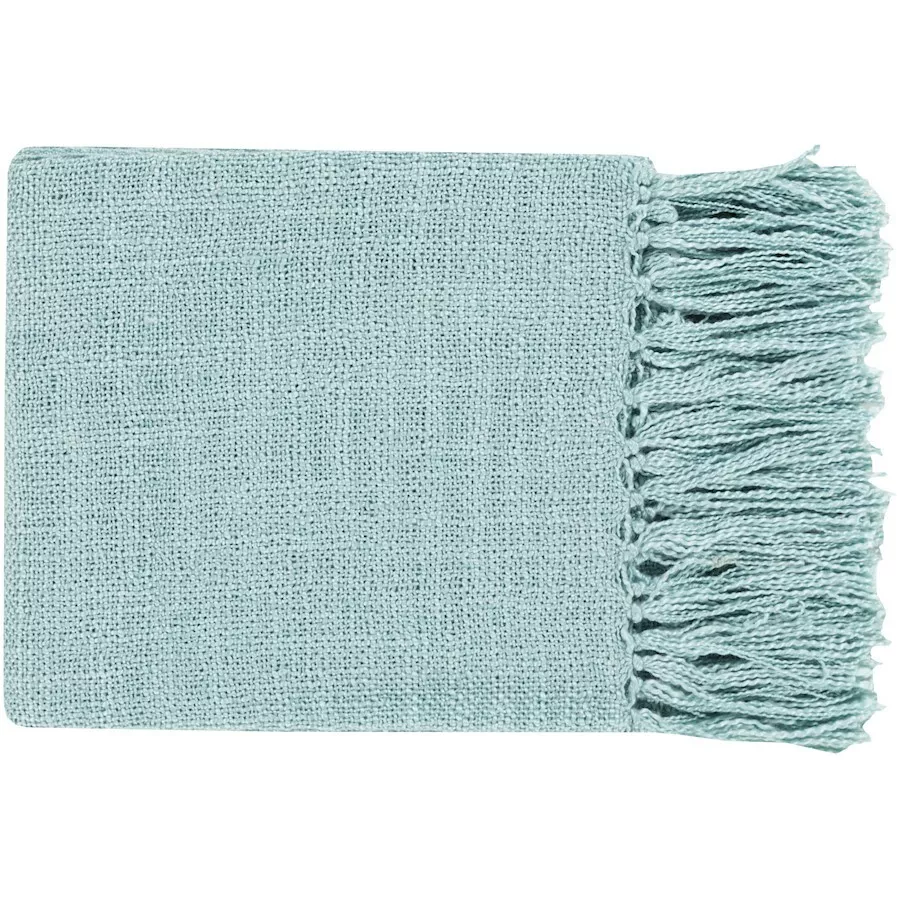 Aqua clearance throw blanket