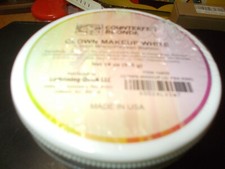 Counterfeit Blonde Clown Makeup White 18 Oz New