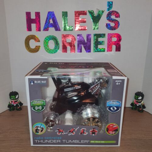 Thunder Tumbler Radio Control 360* Degree RC Rally Car- Black NEW