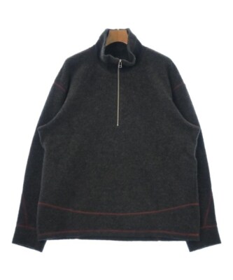 YUKI HASHIMOTO / YH Y NECK ZIP UP KNIT
