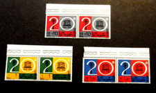 Somalia-1966-UNESCO sets in Joined pairs-MNH