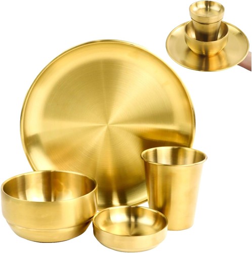 金　ゴールド　食器 Yamazaki Stainless Flatware Set Victoria Gold - Service For