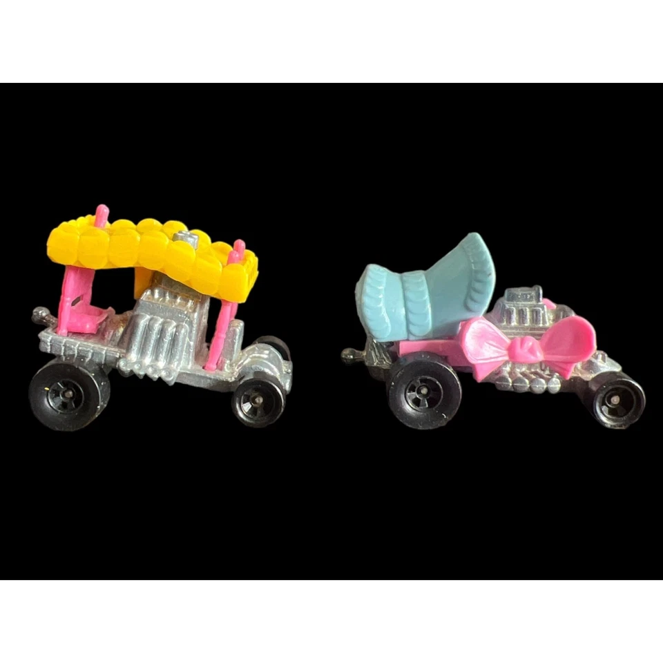 Lot of 2 Vintage Mini Hot Wheels Beddy Bye & Baby Buggy Shell Giveaway ‘72Mattel - Image 3 of 4