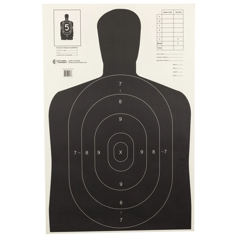 Action Target B-27E Silhouette Target - Thumbnail 2