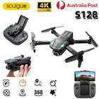 SOUL GUO 4K Drone Obstacle Adoidance WiFi FPV Foldable HD Camera RC Quadcopter
