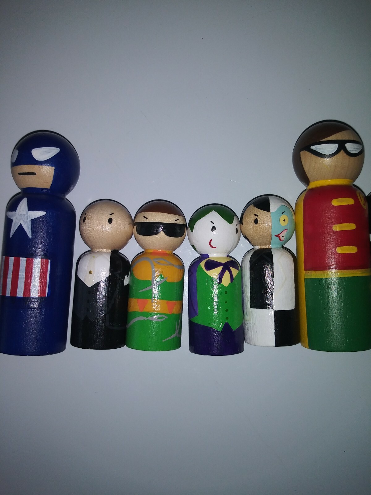 marvel peg dolls