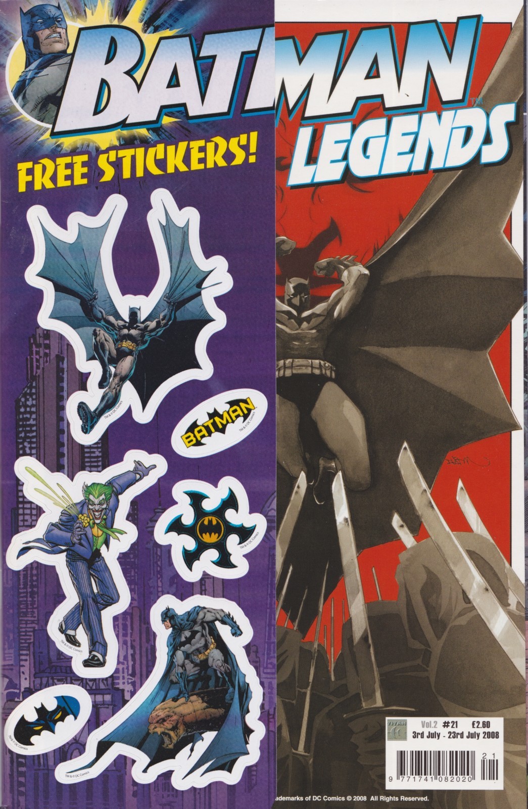 BATMAN LEGENDS #21 - Volume 2 - Panini Comics UK