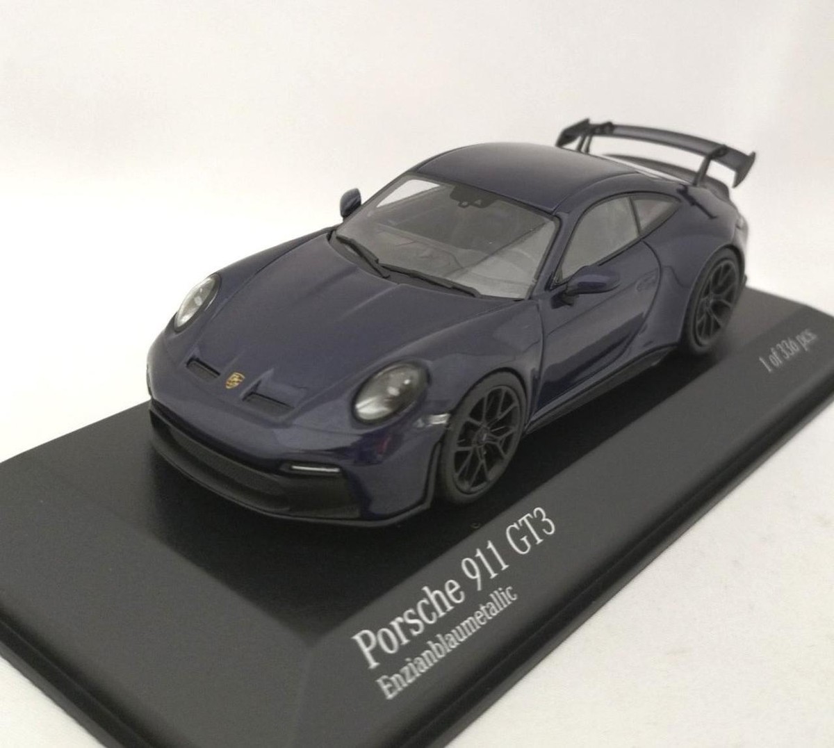 MINICHAMPS Minicar 1/43 PORSCHE 911 GT3 2020 Blue Metallic