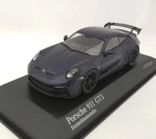  MINICHAMPS Minicar 1/43 PORSCHE 911 GT3 2020 Blue Metallic Used