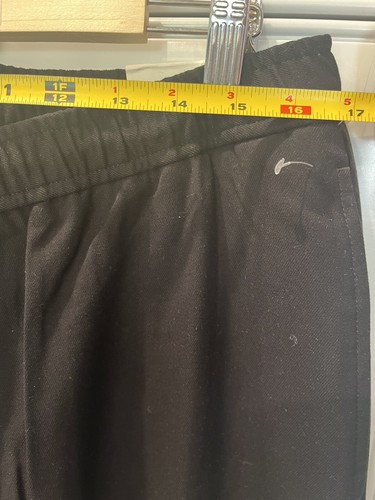 NWT Nordstrom's Open Edit Pants Women's L Cropped Black Elastic Waist Drawstring - Picture 14 of 17