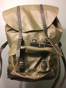 swiss rubberized rucksack