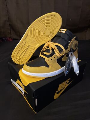 Nike Air Jordan 1 High OG Pollen Size 11 555088-701 New In Slightly Damaged Box