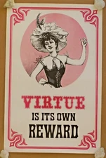 Virtue Is Its Own Reward, 1960's Poster
