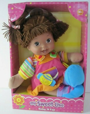 My Sweet Love African American Girl Baby 'N Fun Doll 12.5 inch w/ Hook n Loop