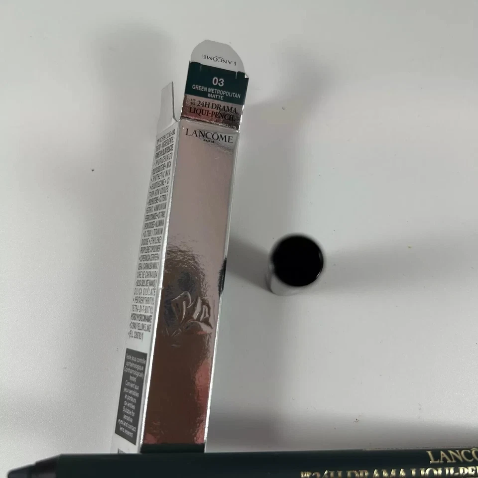 Lancome 24H Drama Liqui-Lápiz Gel Delineador de Ojos ~ 03 Verde Metropolitano Mate ~ NUEVO Foto 3 de 4