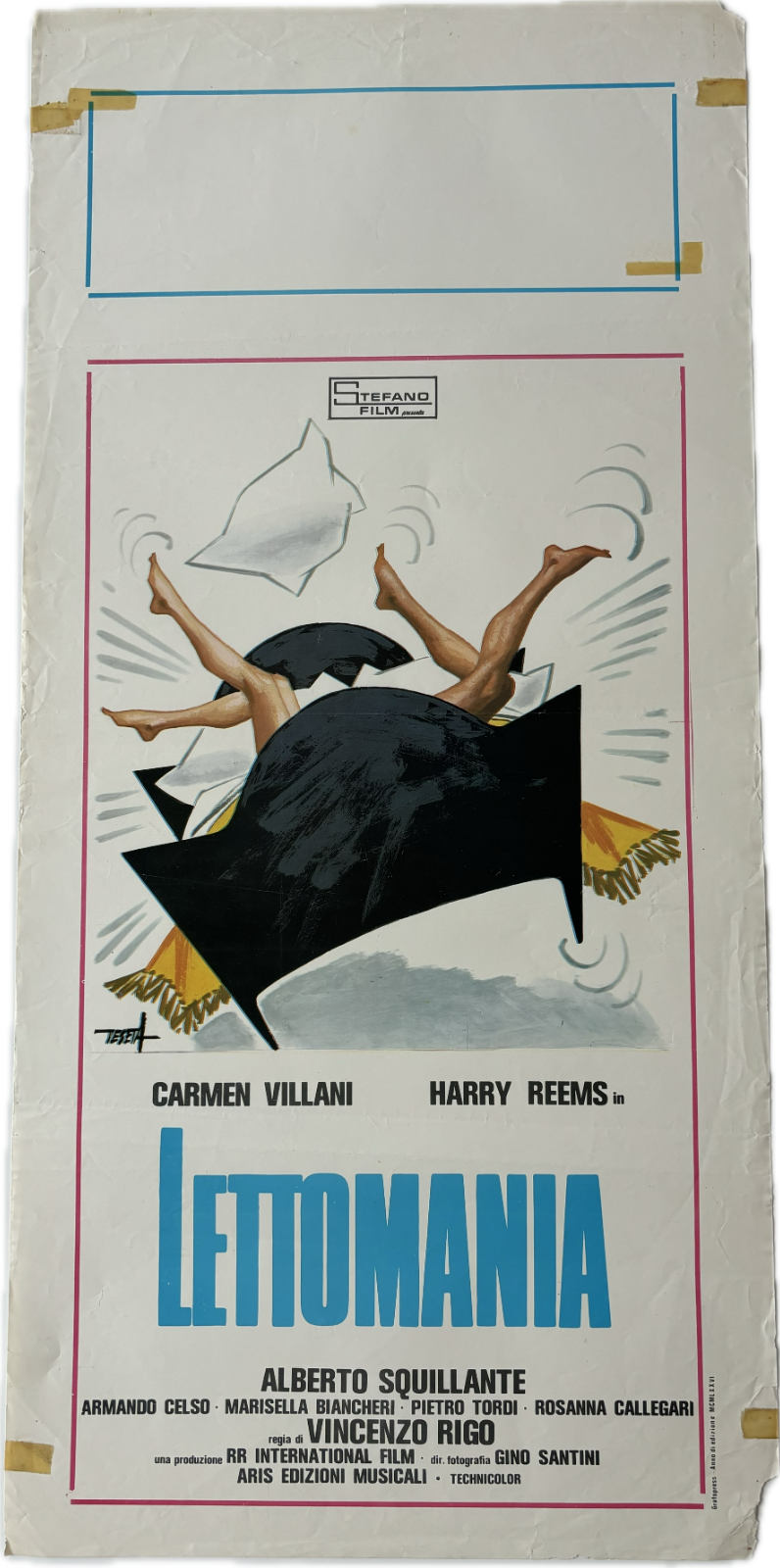 Locandina di Lettomania (1976)