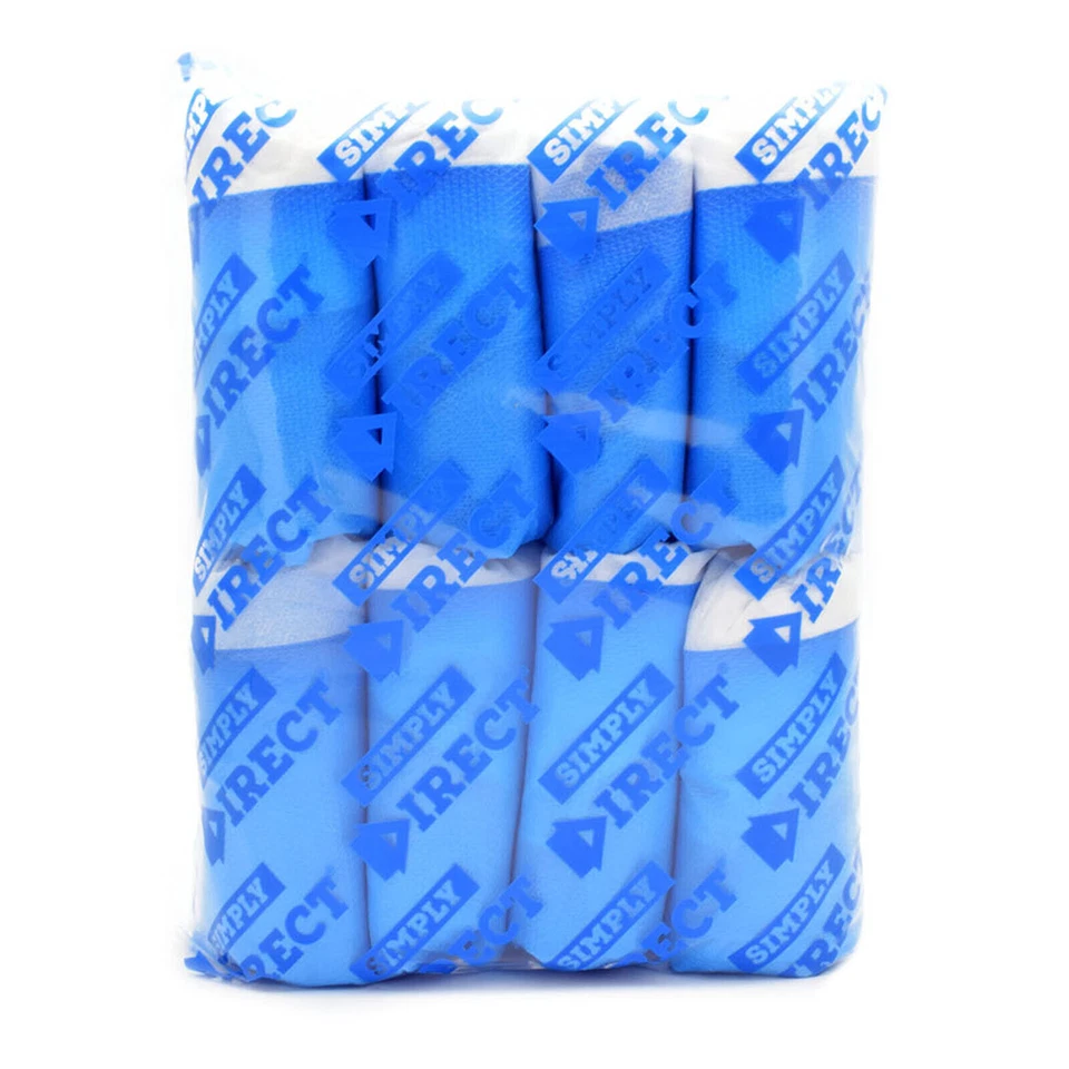 Blue/White Heavy Duty Tough Re-usable Overshoes Shoe Covers All Qties Discounts - Image 2 of 4