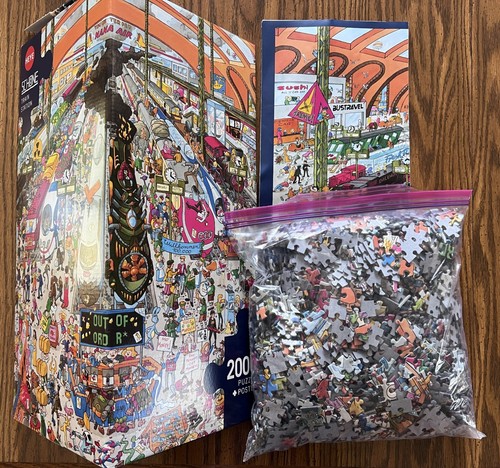 2,000 Piece Heye Jigsaw Puzzle Train Station (No Missing Pieces) - Picture 3 of 4
