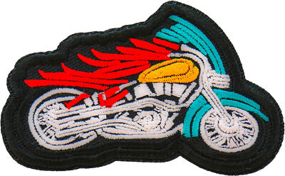 Indian Biker Patch Embroidered - 3x2 inch - P7455 | eBay