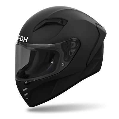 Airoh Connor ECE2206 Integralhelm Motorrad Helm - Mattschwarz