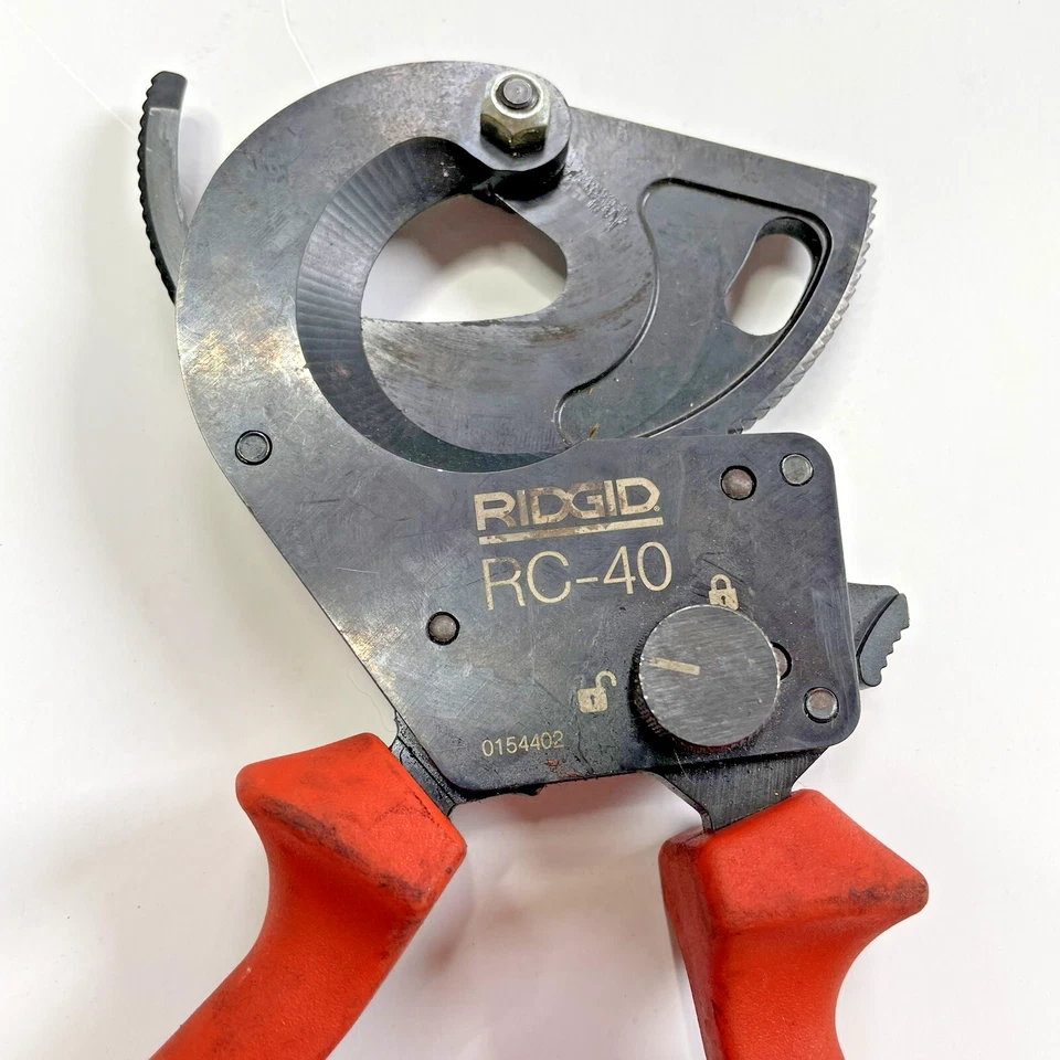 RIDGID 54288 RC-40 Ratchet Action Cutters Max. Cable Size: 1.5” 40 mm Copper Alu - Image 2 of 4