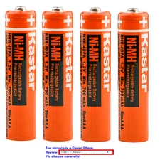 Kastar Ni-MH HR03 AAA rechargeable Battery for Panasonic 1.2V 400mAh BK40AAABU