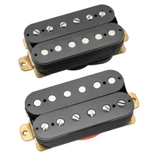 Musiclily Black 52mm Bridge 50mm Neck Humbucker Coil Ceramic Guitar Pickups Set