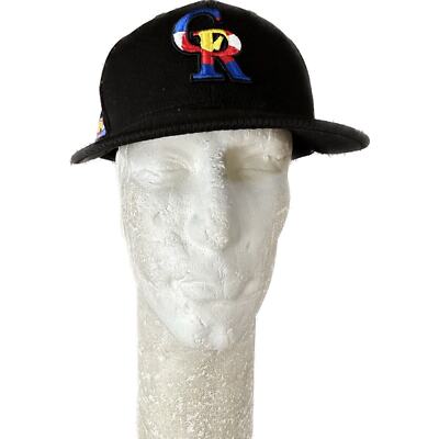 Colorado Rockies Hat Cap 7 3/4 Black NEW ERA Fitted On Field State