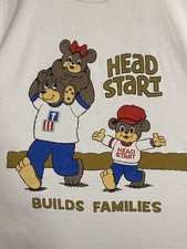 Vintage 90s Head Start Promo T-Shirt Single Stitch USA Made XL
