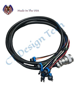 Skid Steer Aux Control Harness 8' - 6 Function