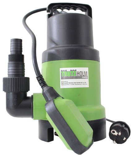 Schmutzwasserpumpe Tauchpumpe Pumpe 400W - 10.000l/h mit Schwimmer Abwasser