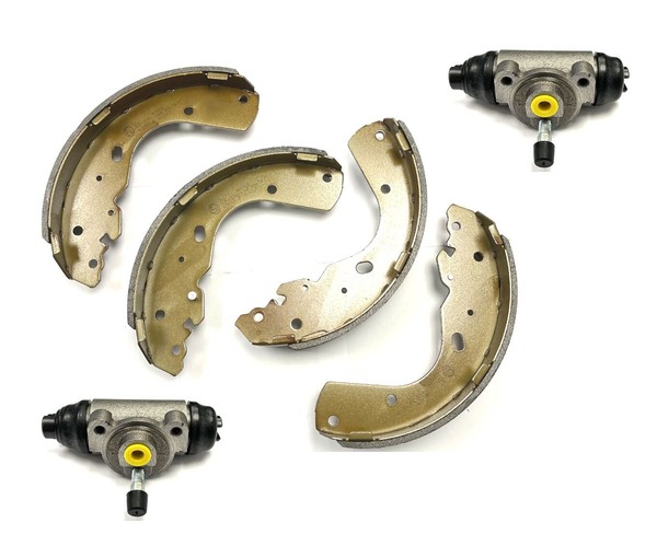 Hintere Bremsbacken Satz & Radzylinder FüR Ford Ranger 2.5TD Pickup ER24 1999/07-image