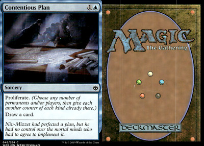 Magic the Gathering -MTG-Contentious Plan
