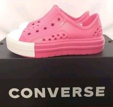 Converse Chuck Taylor All Star Play Lite Ck Kids Unisex Youth Pink White New