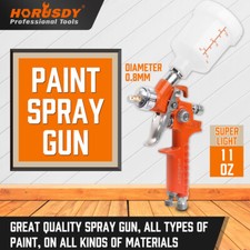 New Mini Hvlp Air Spray Gun Auto Car Detail Touch Up Paint Sprayer Spot Repair