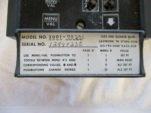 Chromalox Temperaturregler 2001-70201 - Bild 3 von 7