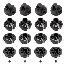 Team Associated 12mm Shock Caps and Spring Cups, 91814