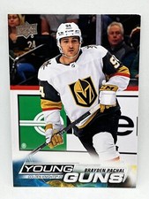2022-23 Upper Deck Brayden Pachal Rookie Young Guns - Vegas Golden Knights *Read