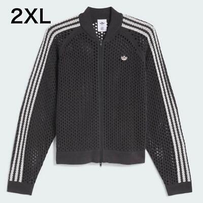 Adidas X Clot Crochet Track Top Carbon Men XL Collabloration Adidas X Clot Crochet Track Top Carbon Men XL Collabloration