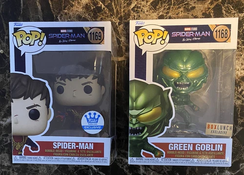 Funko Marvel UNMASKED SPIDERMAN Green Goblin No Way Shop Exclusive #1169 1168