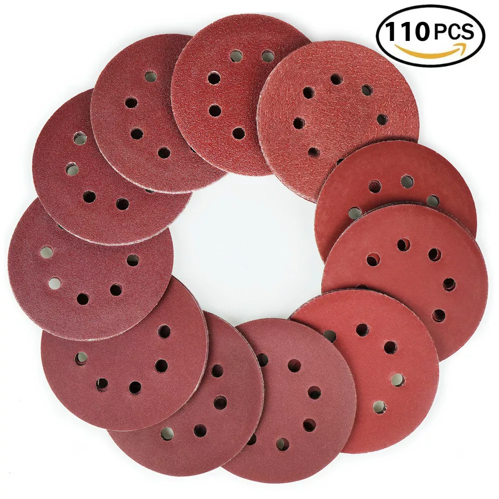 5in 40 1000Grit Sanding Discs For Random Orbit Milwaukee M18