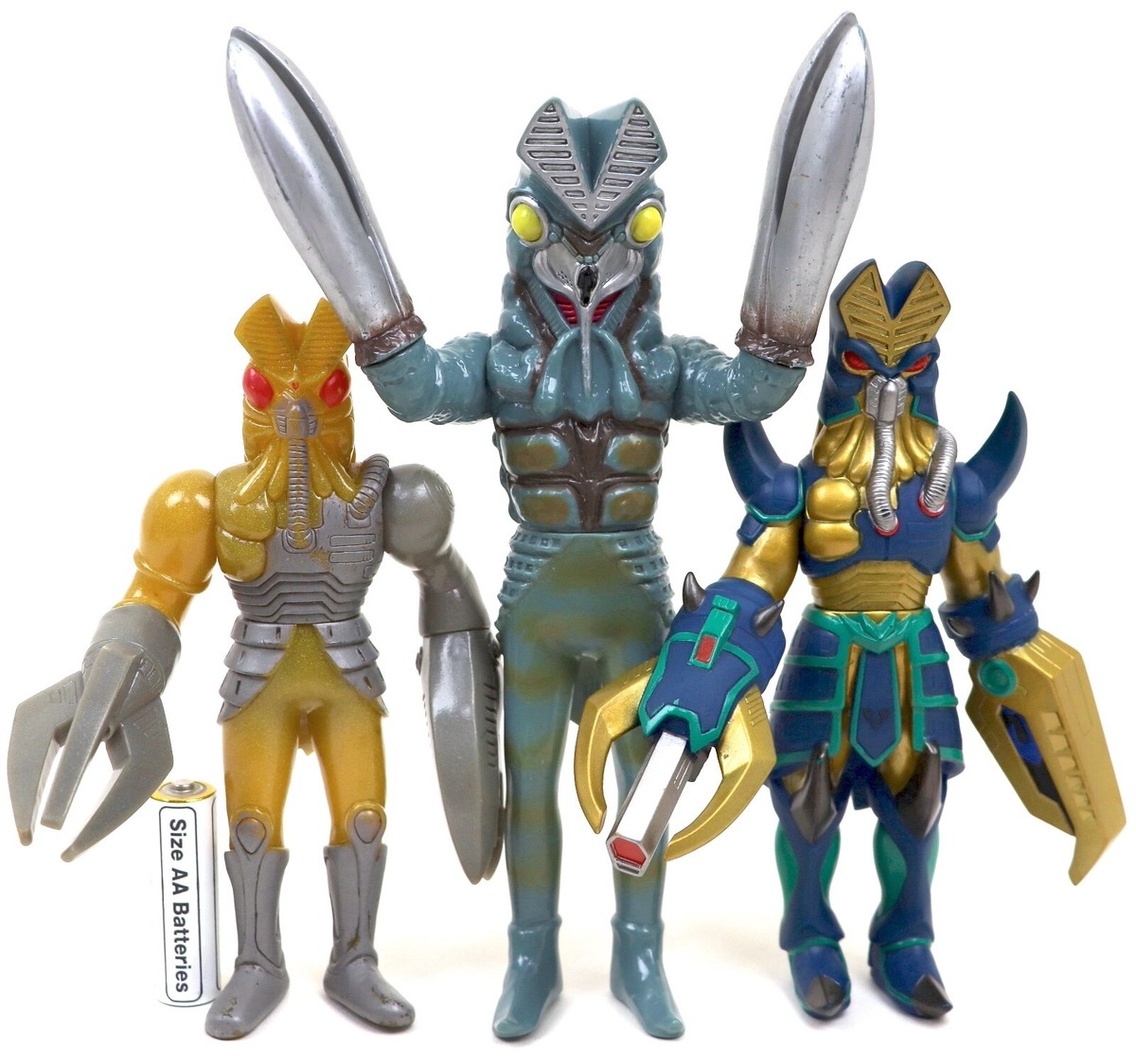 Ultra Monster Ultraman Kaiju ALIEN BALTAN （Set of 3） Sofvi
