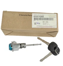 OEM FOR 2017-2020 ELANTRA Sedan Front Left Door Lock Cylinder & Keys 81970F2A00