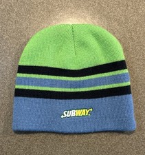 Seattle Seahawks Subway Collaboration NFL Football 12th Man Beanie Embroidered