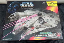 STAR WARS Power of the Force Electronic Millennium Falcon  Factory Sealed  1995