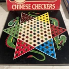 Vintage 1976 Hasbro Chinese Checkers Family Fun Games Board Game Crystalite Pcs